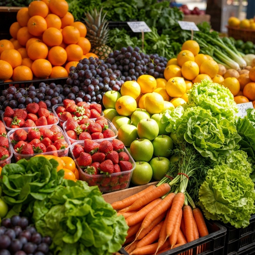 Fruits et légumes frais